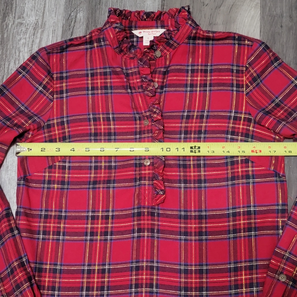 Brooks Brothers Red Fleece Women's Long Sleeve Shirt - Picture 7 of 10